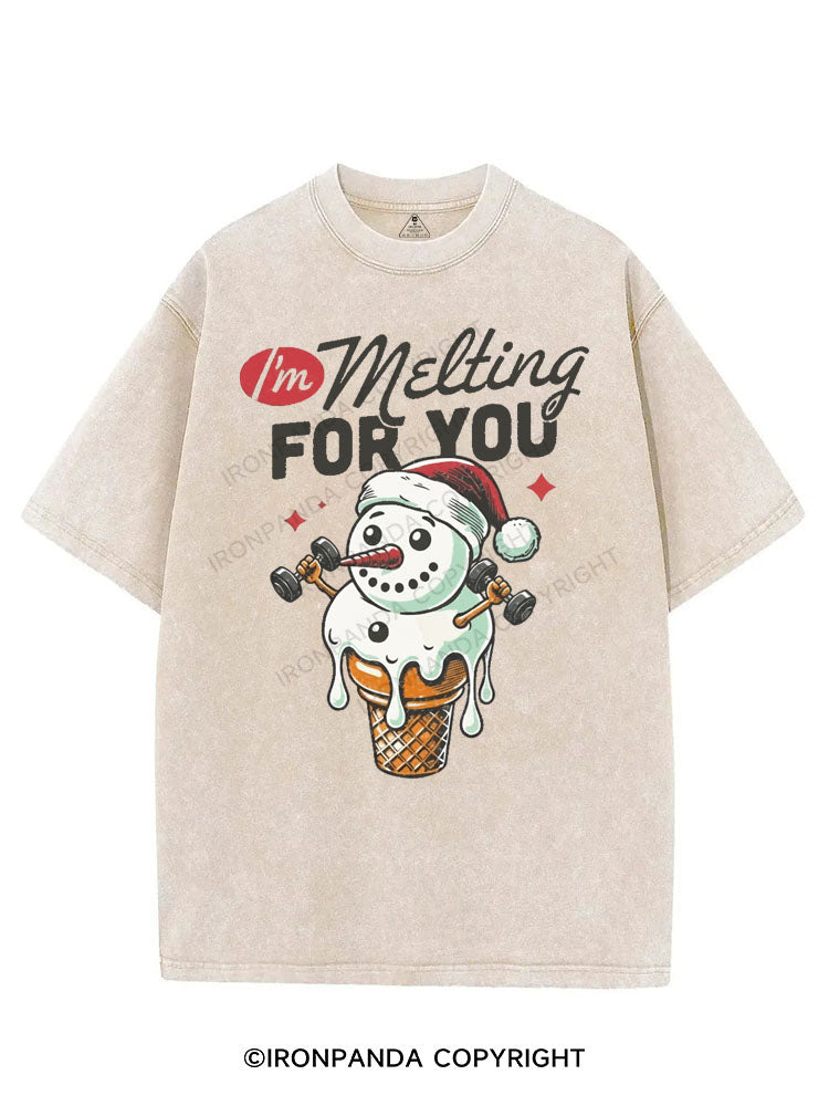 I'M MELTING FOR YOU VINTAGE GYM SHIRT