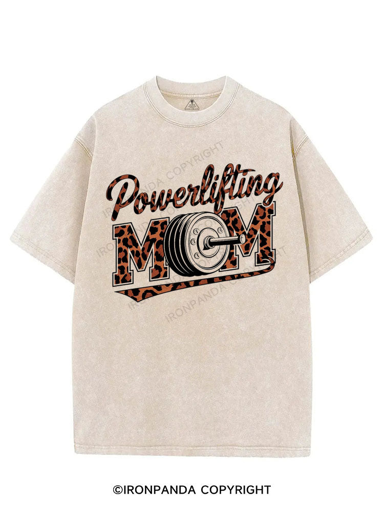 POWERLIFTING MOM VINTAGE GYM SHIRT