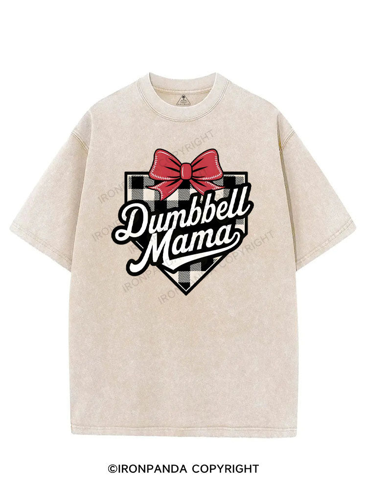 DUMBBELL MAMA VINTAGE GYM SHIRT
