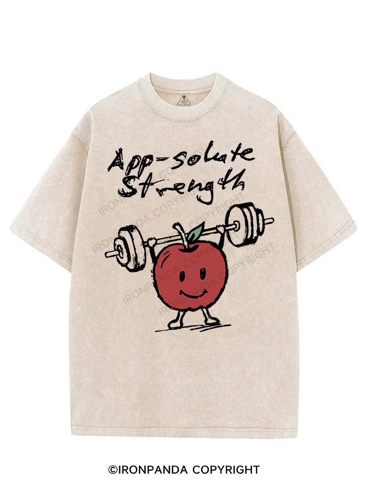 APP-SOLUTE STRENGTH VINTAGE GYM SHIRT