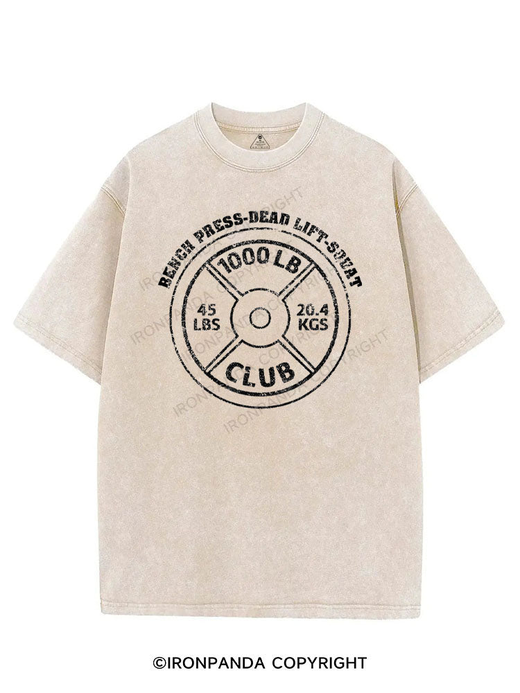 BENCH PRESS-BEAD LIFT-SQUAT VINTAGE GYM SHIRT