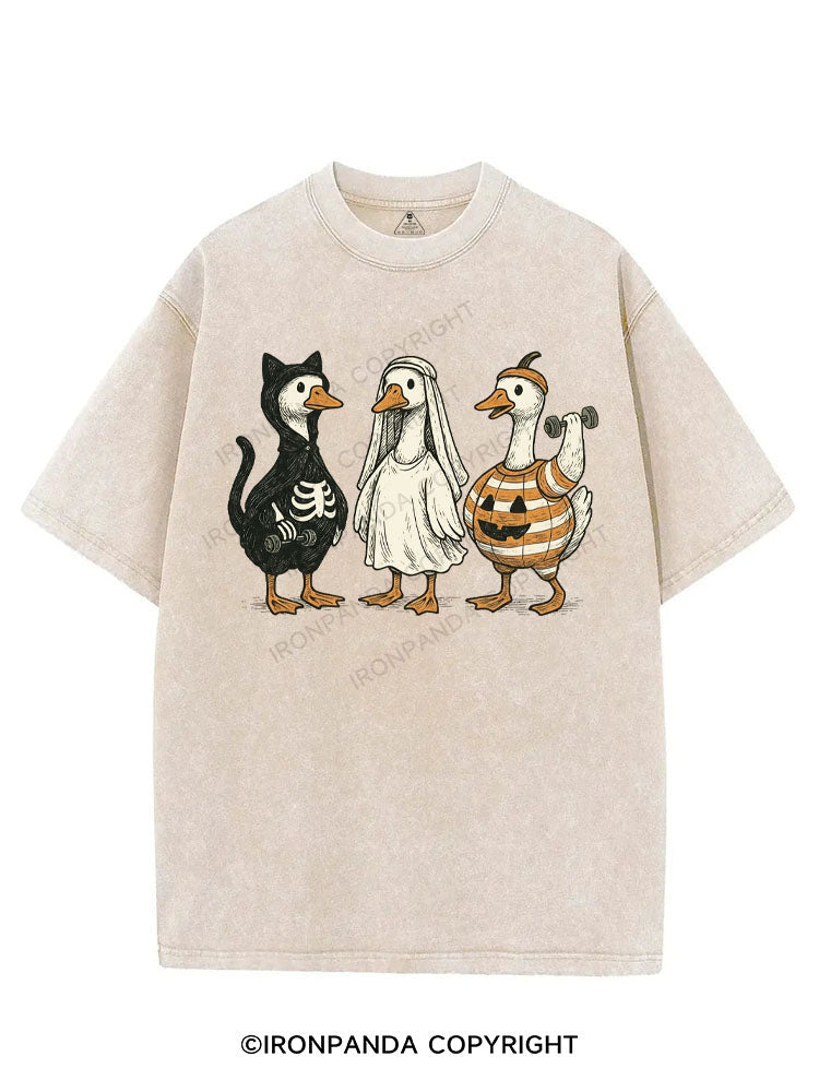 Spooky Swole Squad VINTAGE GYM SHIRT