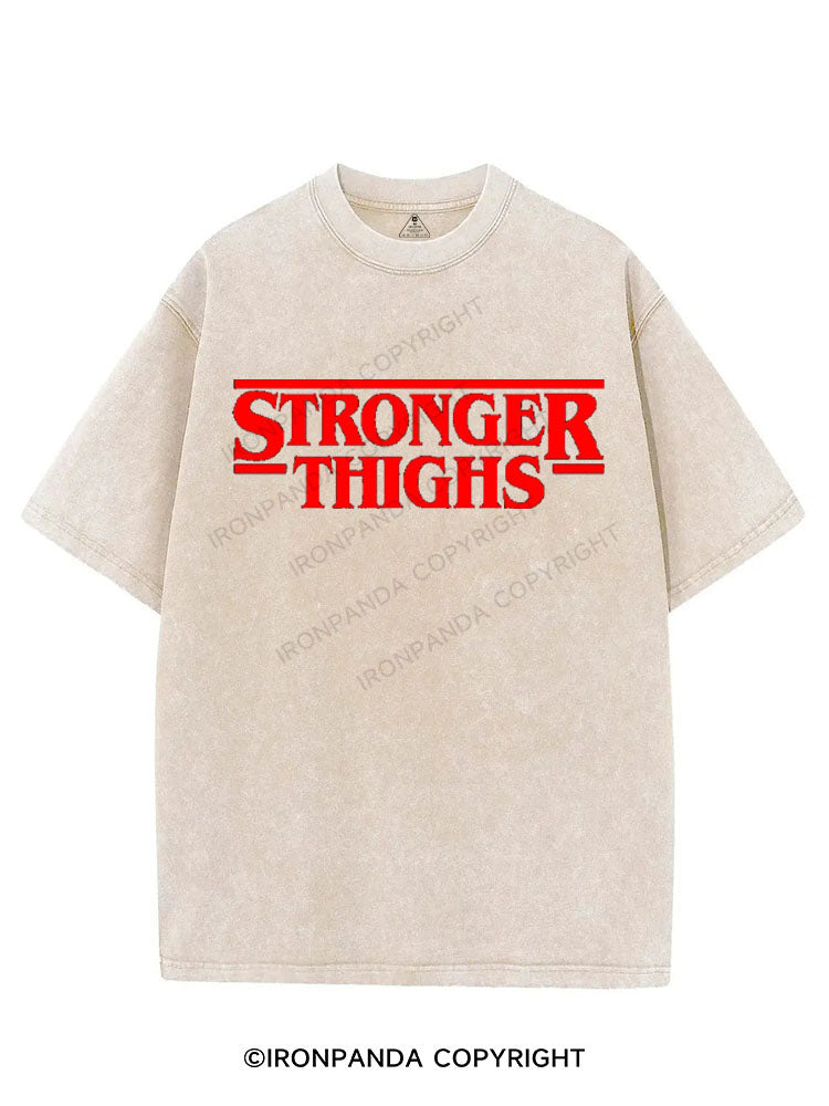 STRONGER THINGS VINTAGE GYM SHIRT