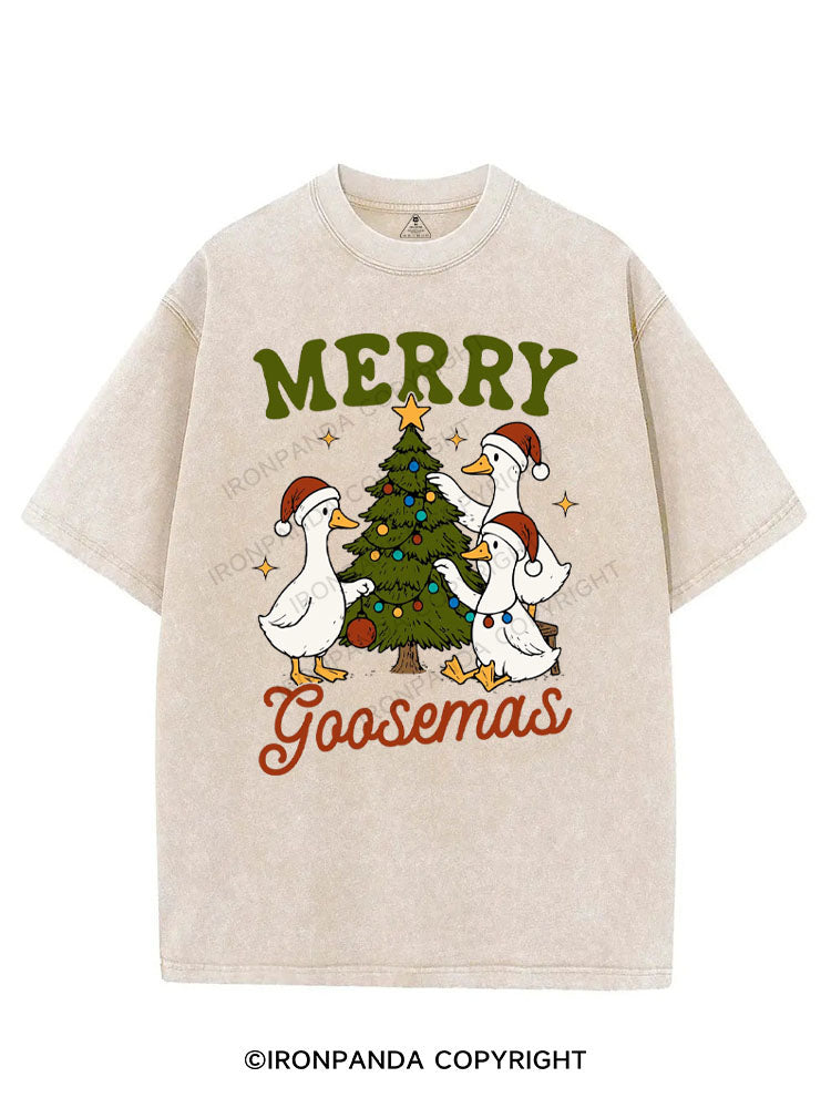 MERRY GOOSEMAS VINTAGE GYM SHIRT