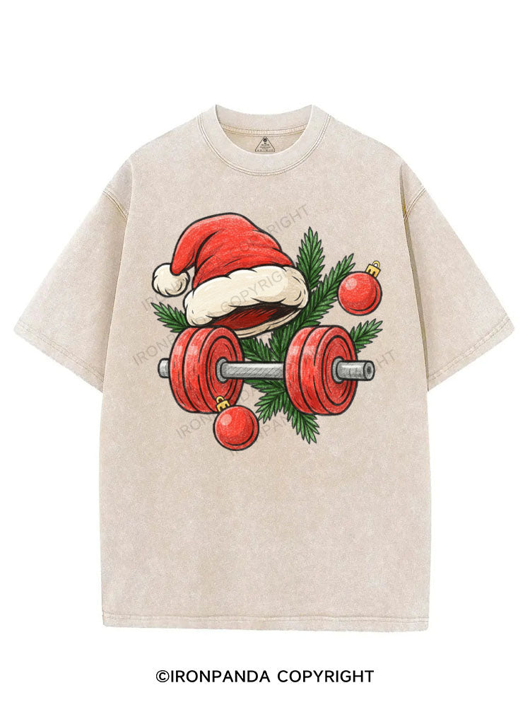 HO HO HO, TIME TO LIFT! VINTAGE GYM SHIRT