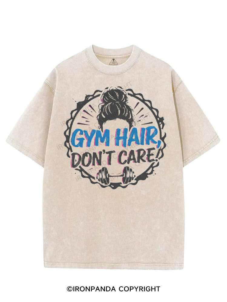 GYM HAIR DON'T CARE VINTAGE GYM SHIRT