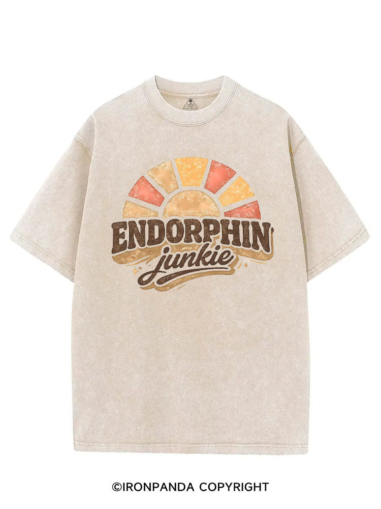 ENDORPHIN JUNKIE VINTAGE GYM SHIRT