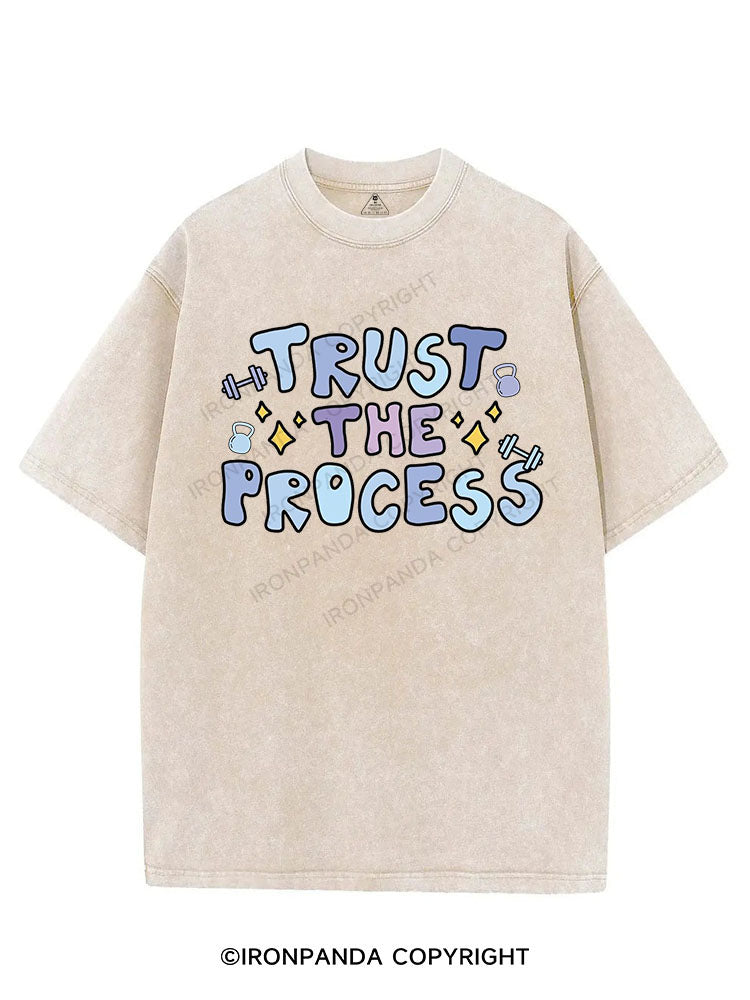 TRUST THE PROCESS VINTAGE GYM SHIRT
