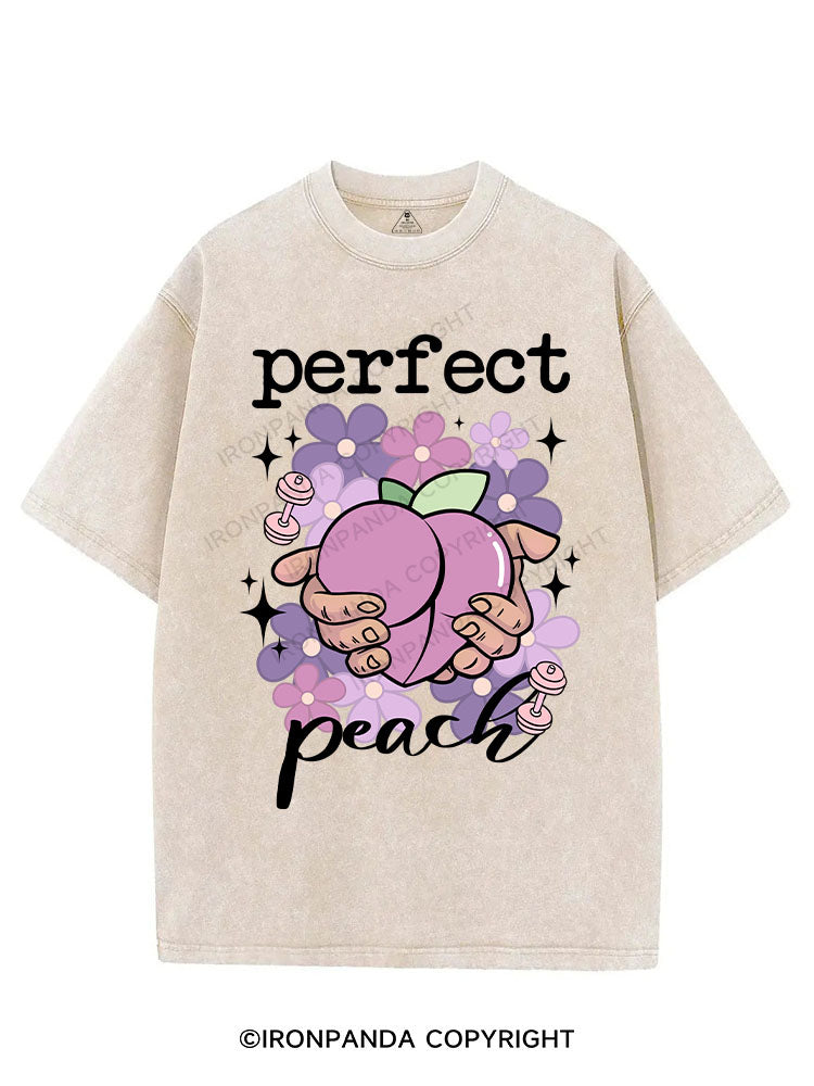 PERFECT PEACH VINTAGE GYM SHIRT