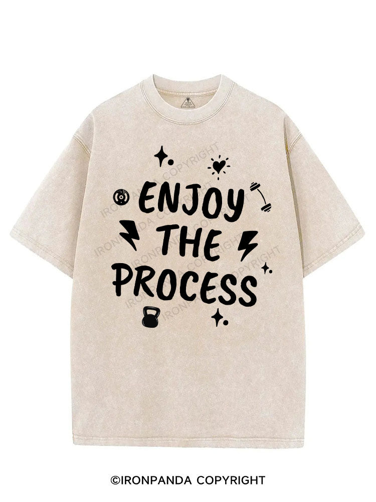 ENJOY THE PROCESS VINTAGE GYM SHIRT