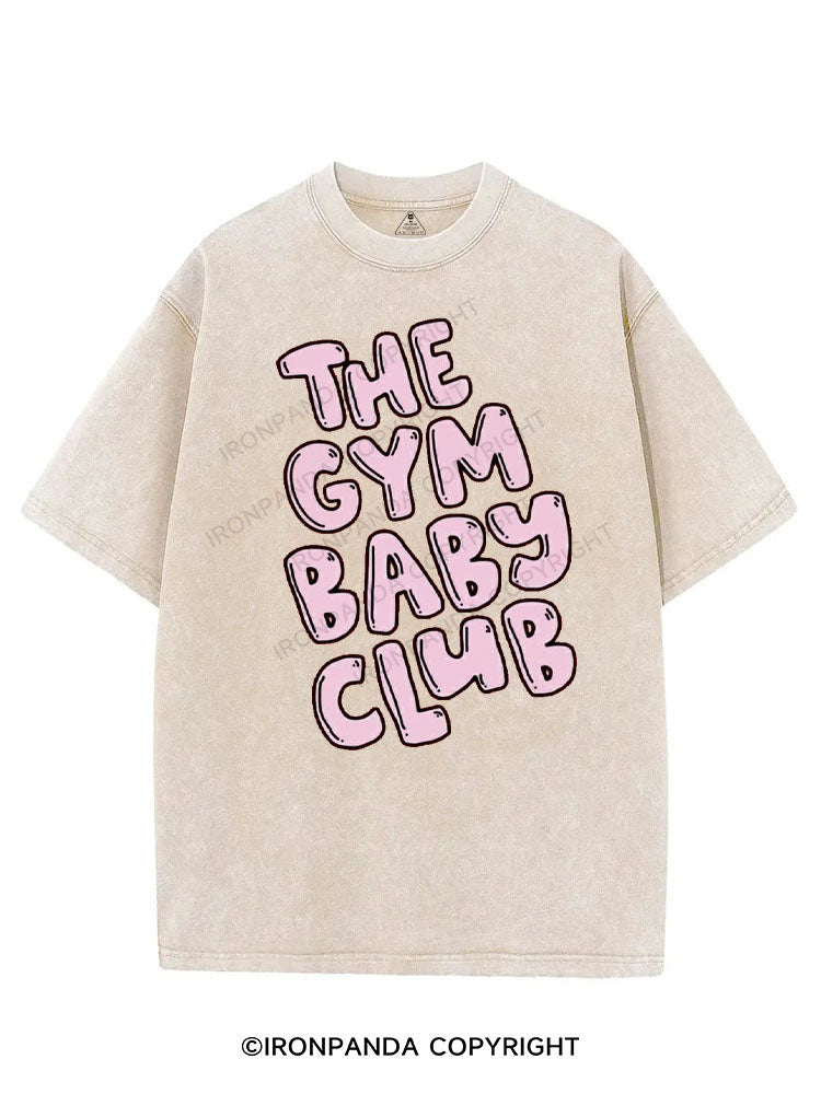 THE GYM BABY CLUB VINTAGE GYM SHIRT