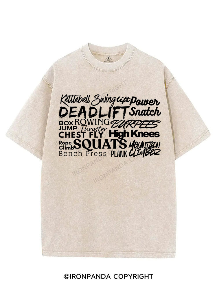 FITNESS FUSION VINTAGE GYM SHIRT