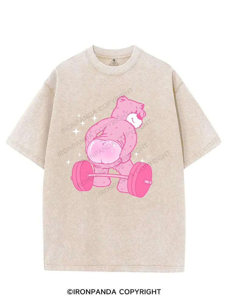BEAR BOOTY GAINS VINTAGE GYM SHIRT