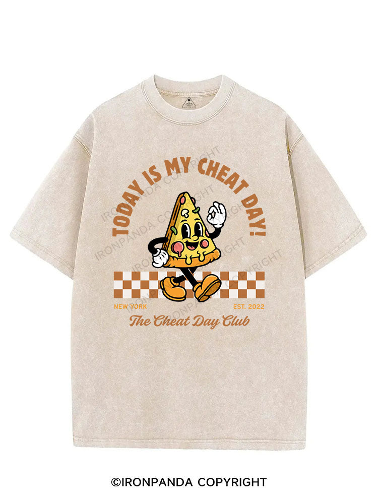 TODAY IS MY CHEAT DAY! VINTAGE GYM SHIRT