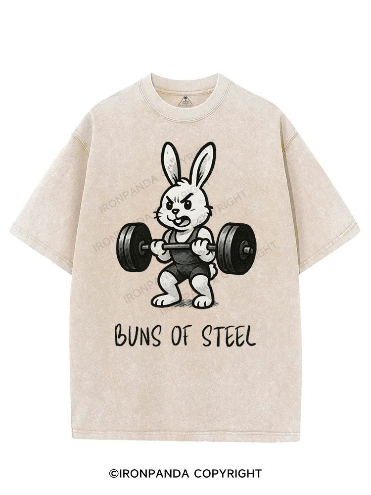 BUNS OF STEEL VINTAGE GYM SHIRT