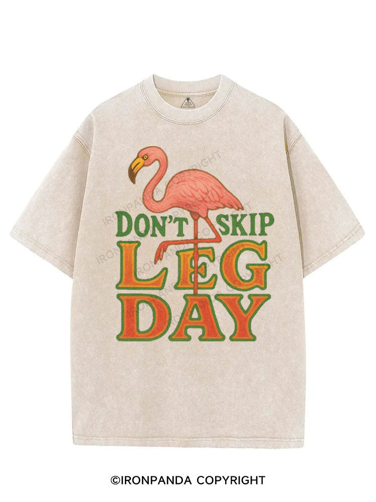 DON'T SKIP LEG DAY VINTAGE GYM SHIRT