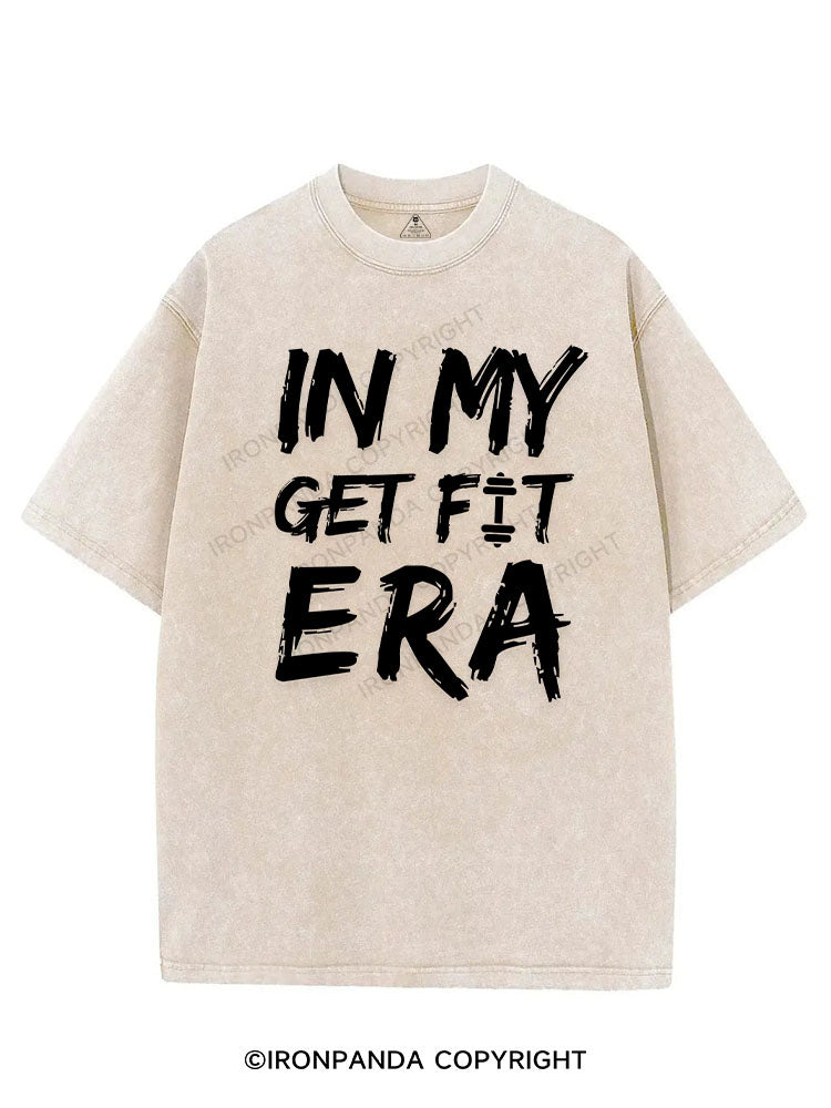 IN MY GET FIT ERA VINTAGE GYM SHIRT