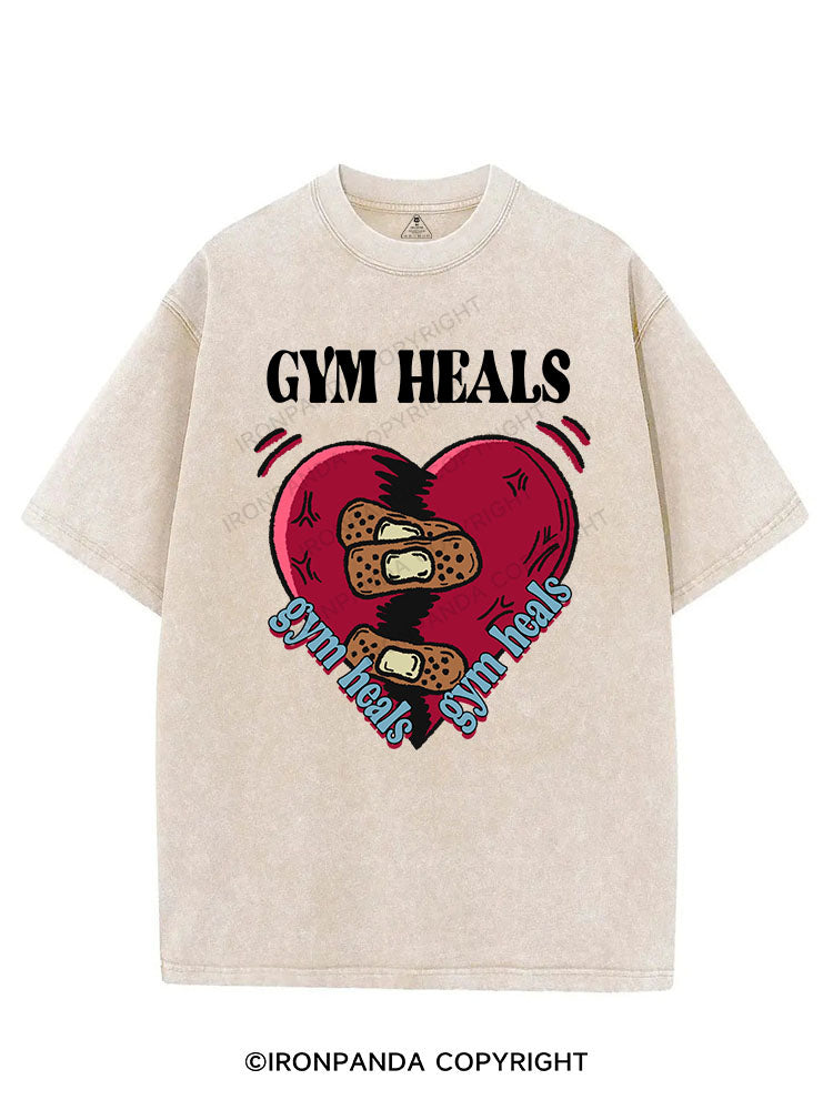 GYM HEALS VINTAGE GYM SHIRT