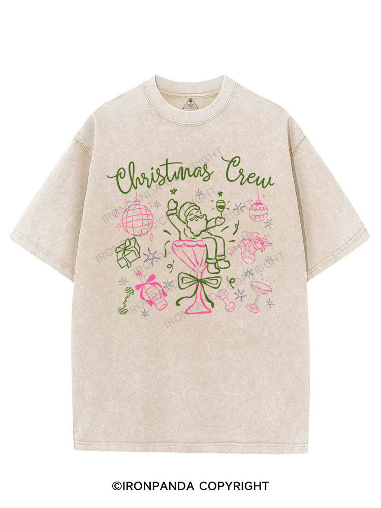 CHRISTMAS CREW VINTAGE GYM SHIRT