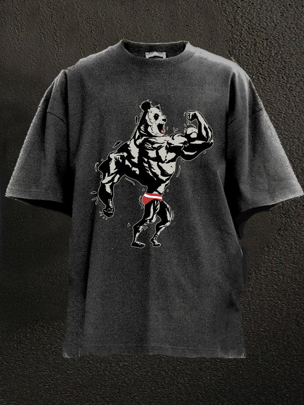 Arnold ironpanda Washed Gym Shirt