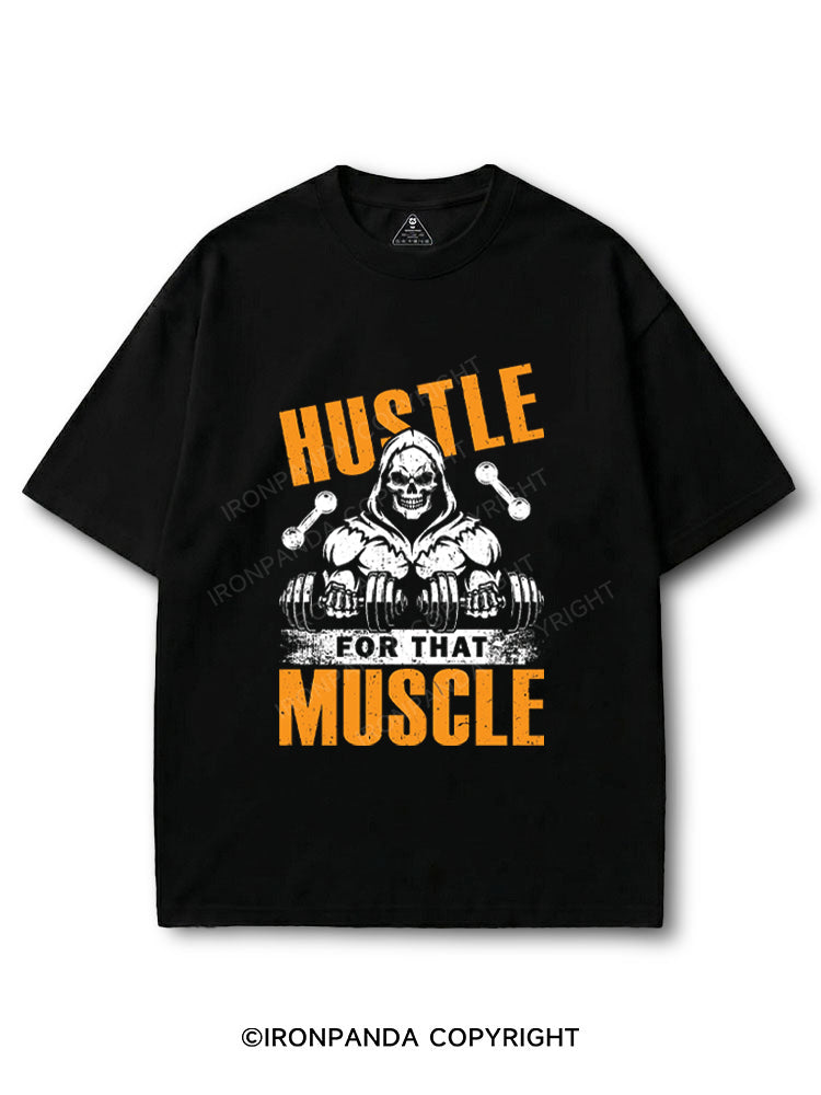 Hustle for That Muscle COTTON PUMP COVER
