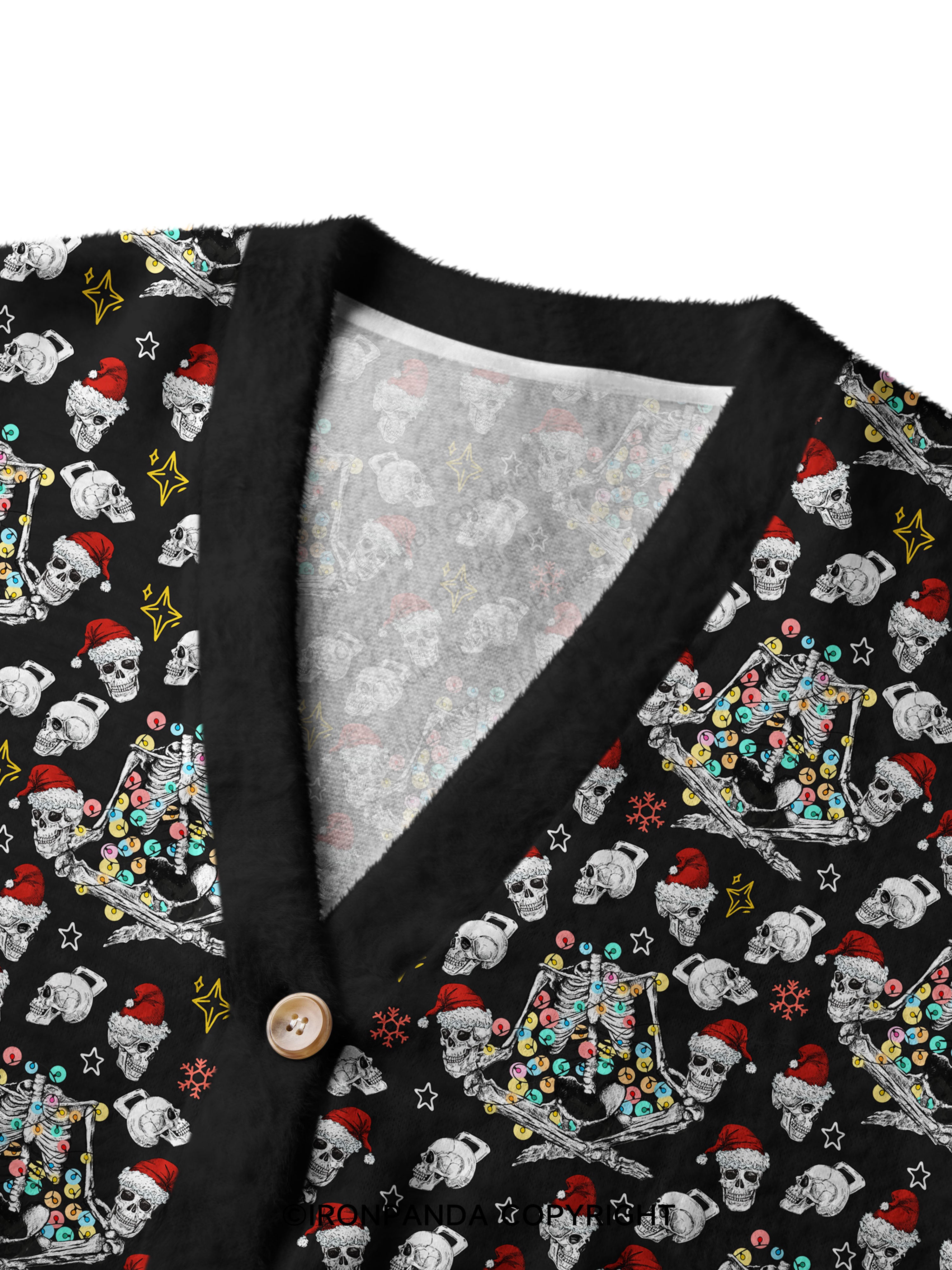 Merry Mindfulness Ugly Cardigan Sweater
