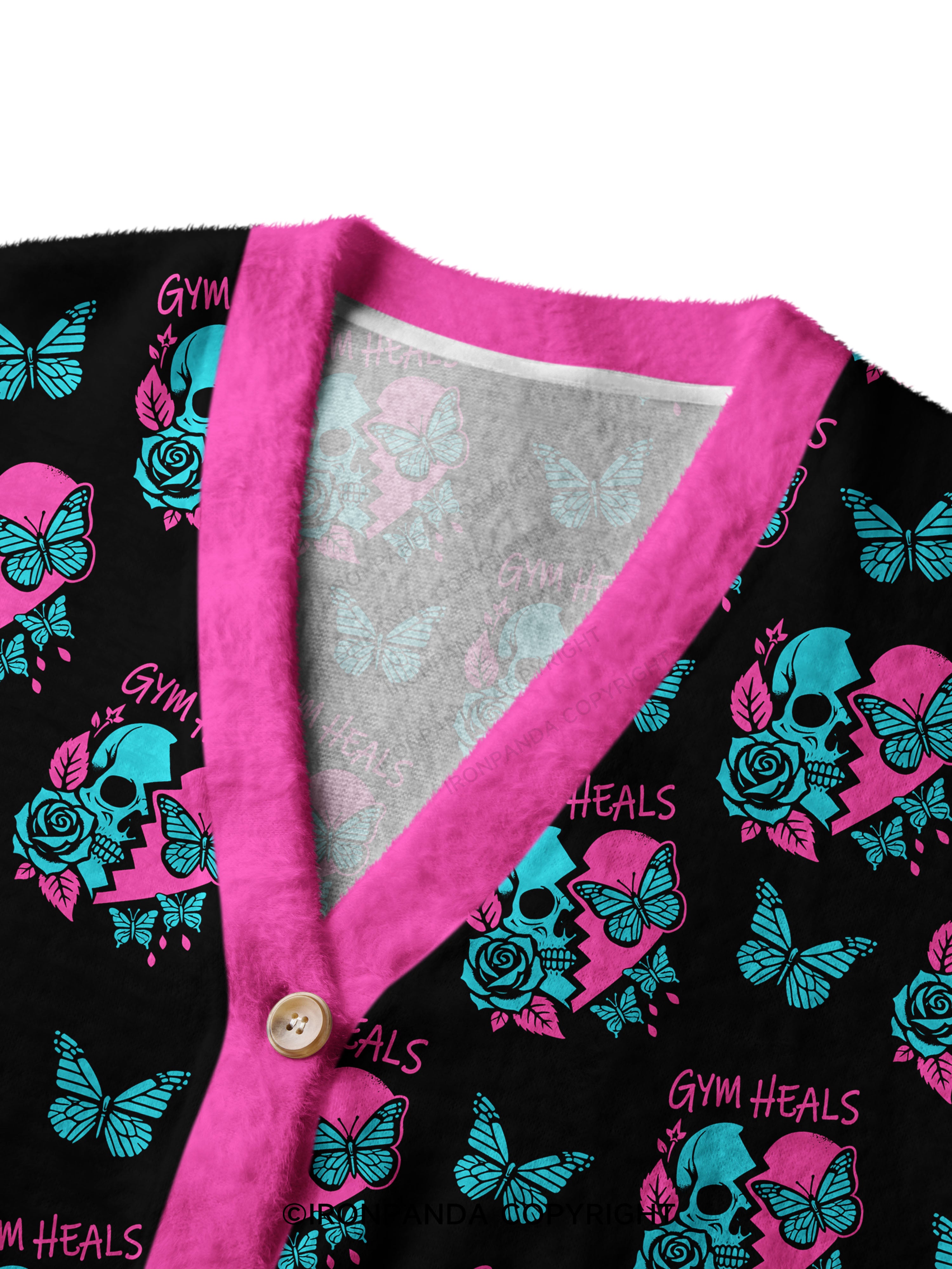 gym heals Ugly Cardigan Sweater