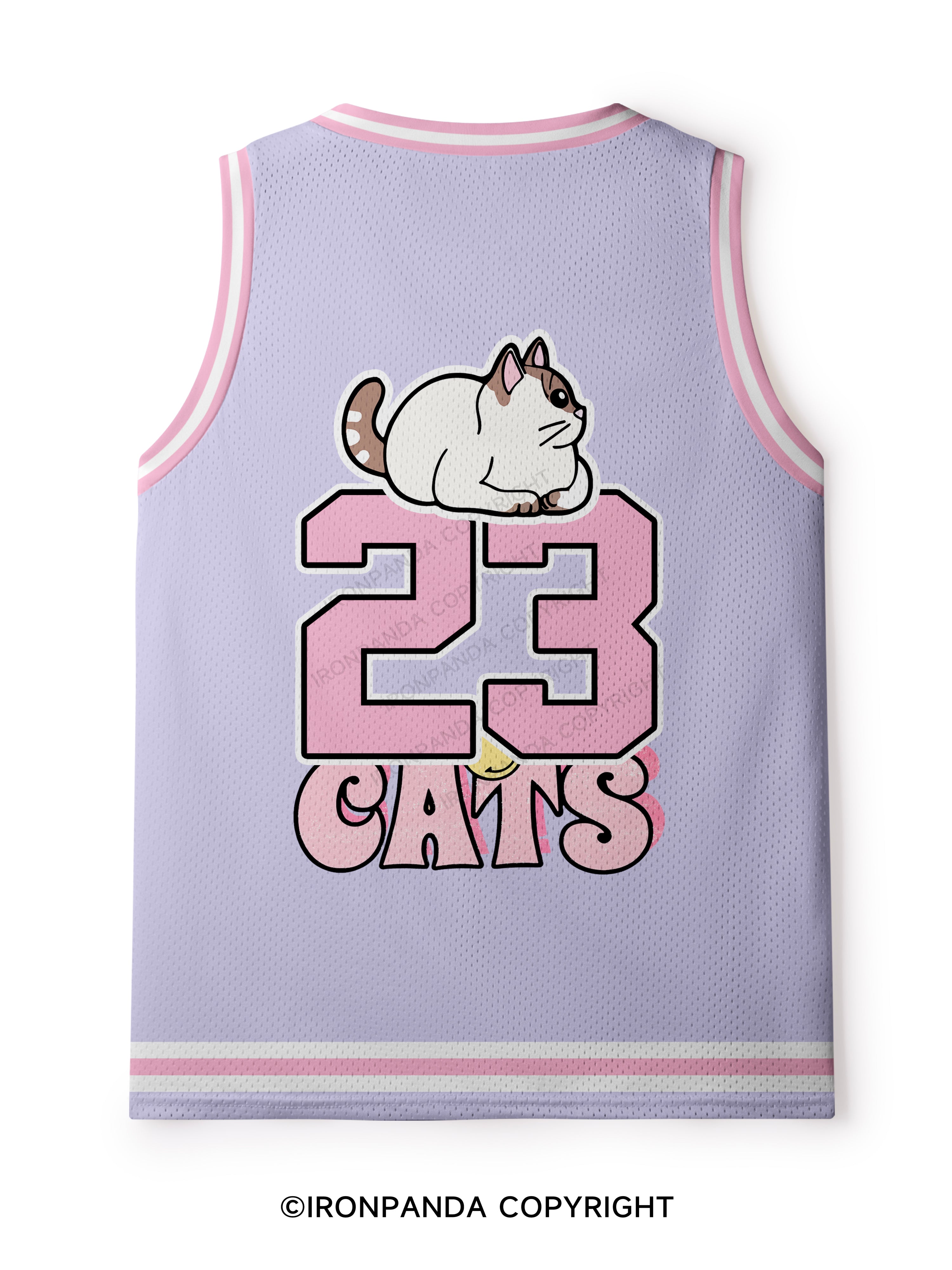Just A Girl Who Loves Cats Mesh Tank Top