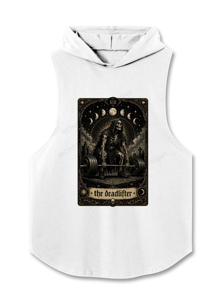 The Deadlifter Gothic Skeleton Hooded Tank