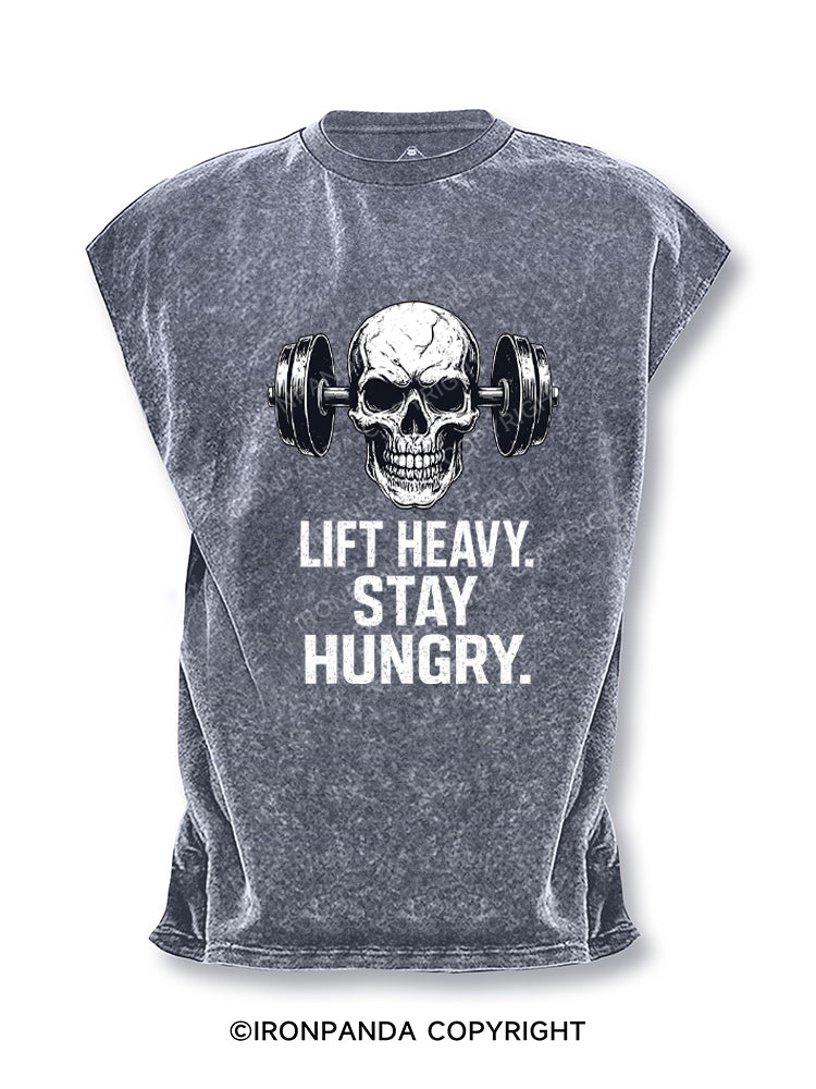 Lift Heavy Stay Hungry Cut Off Tank