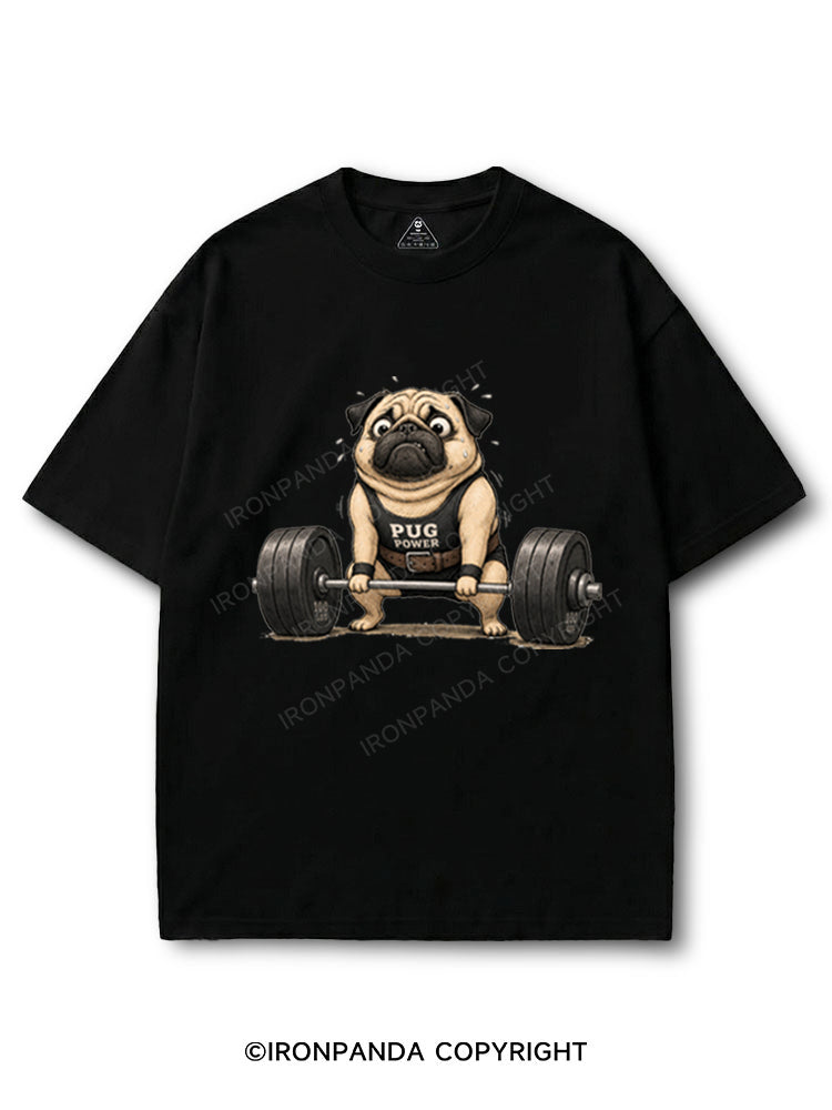 Pug Power Deadlift COTTON PUMP COVER