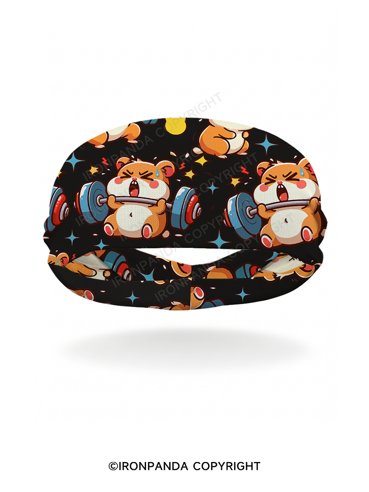 Grumpy Gym Hamster Gym Headband
