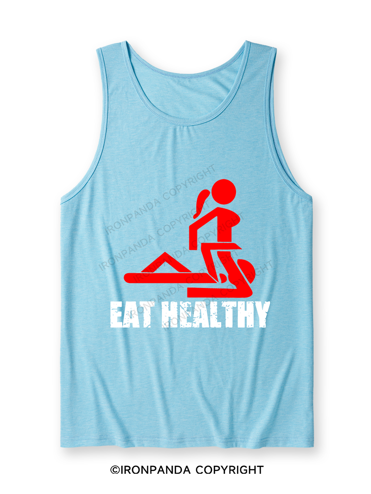 Eat healthy Ultra Soft Heather Tank