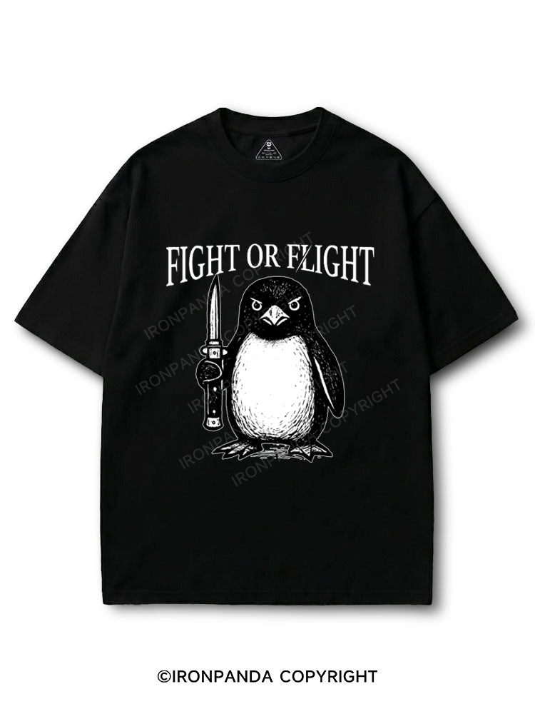 Penguin Fight Or Flight COTTON PUMP COVER