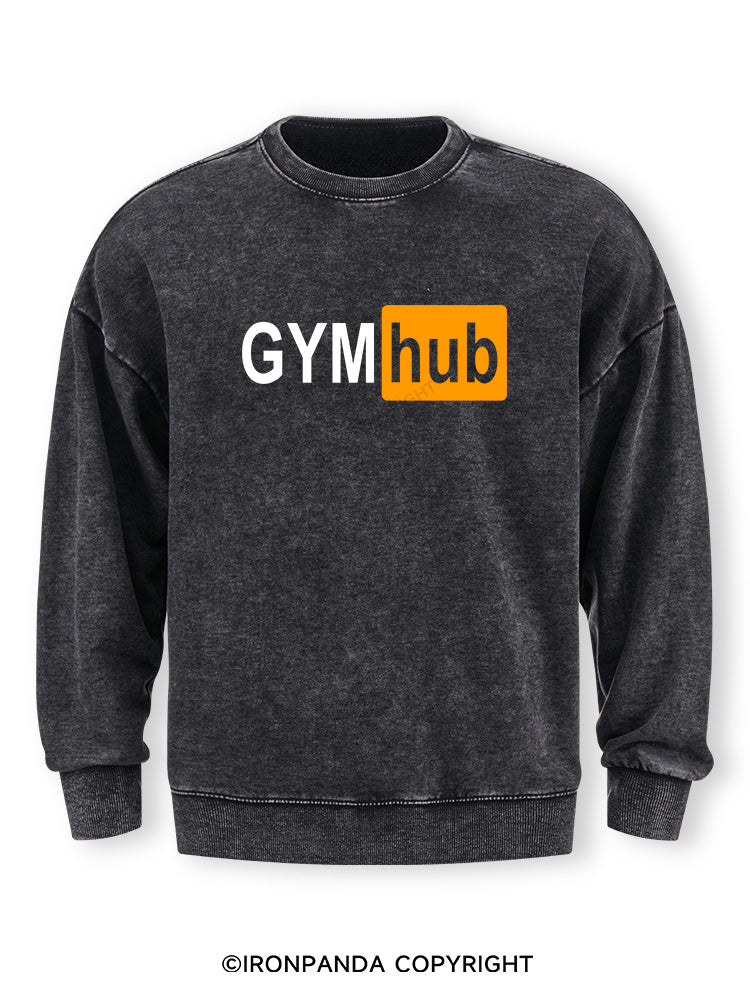 Gym Hub Washed Sweatshirt