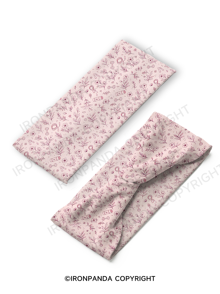 FLORAL Gym Headband