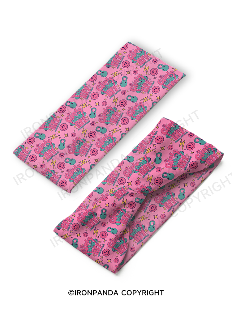 Girls who lift change the game Gym Headband