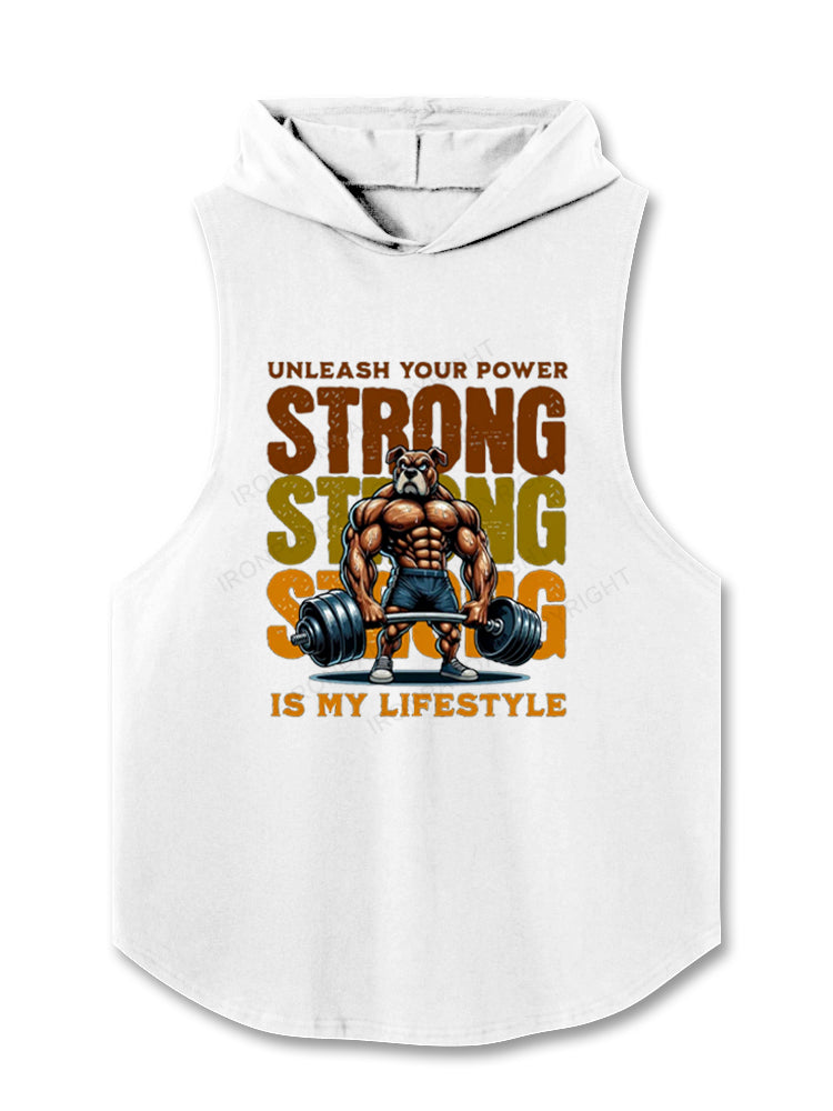 Strength Is My Lifestyle Hooded Tank