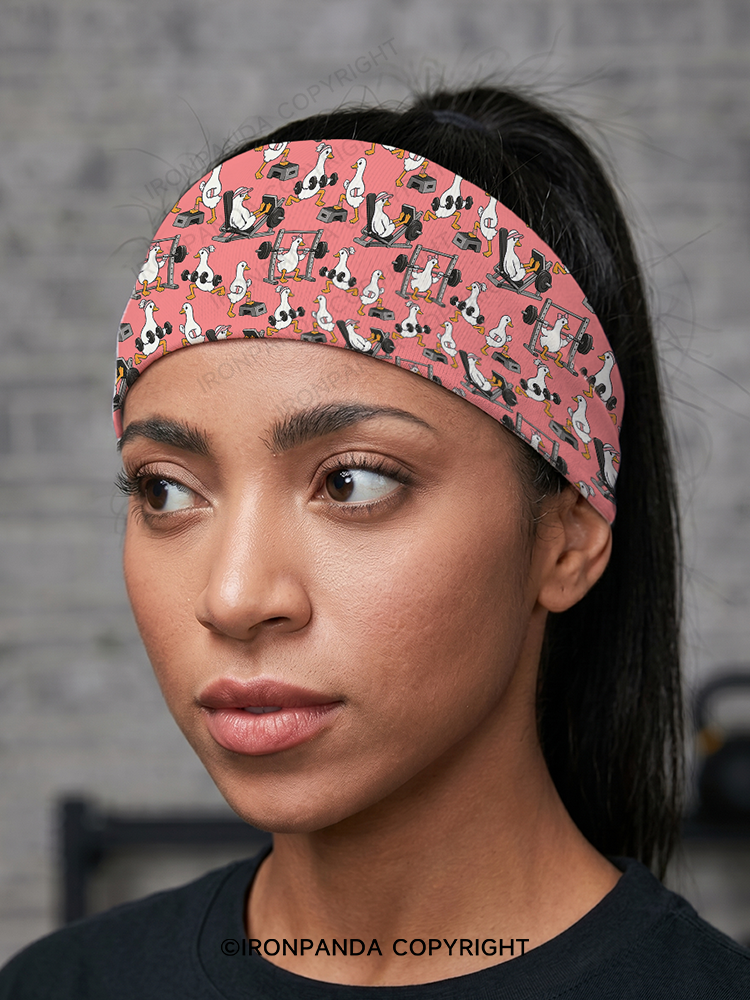 Full Duck Power, Burning Calories Gym Headband
