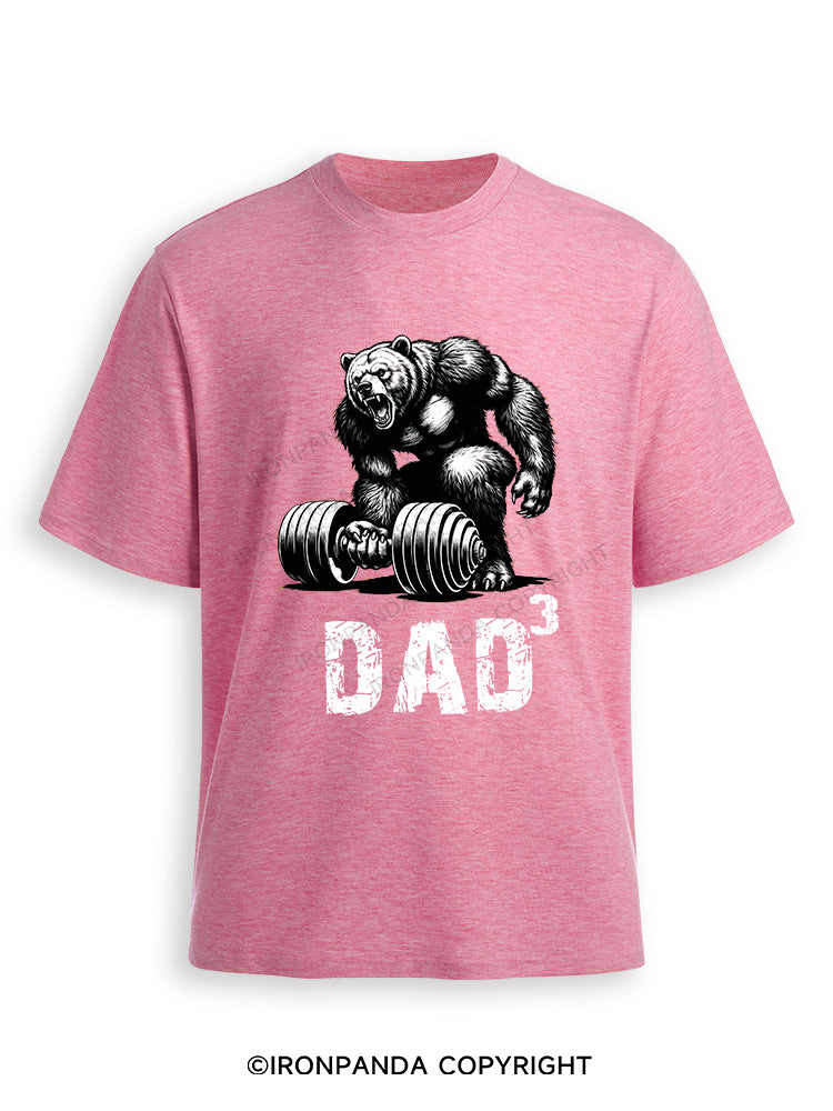 Dad Bear Ultra Soft Heather T-Shirt