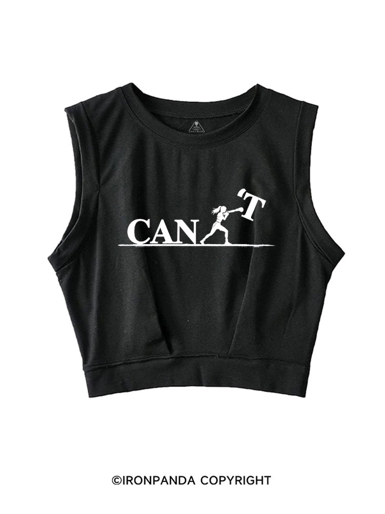 NOW I CAN SLEEVELESS CROP TOPS