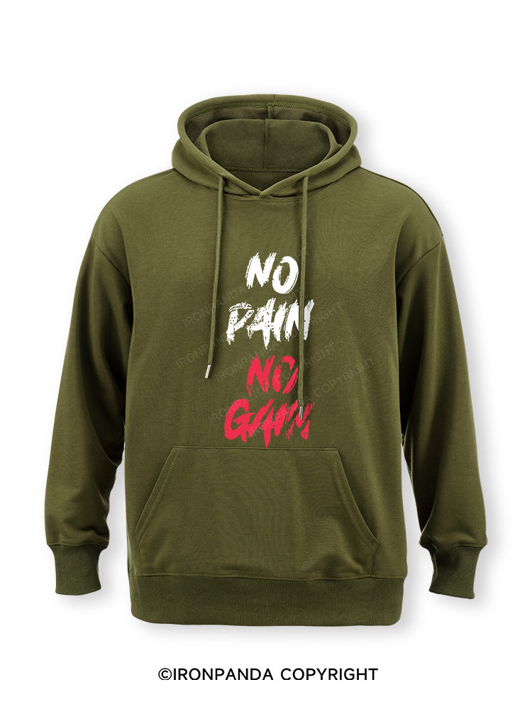 NO PAIN NO GAIN Classic Gym Hoodie