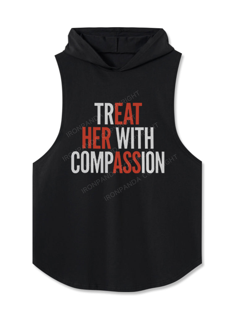 EAT HER ASS Hooded Tank