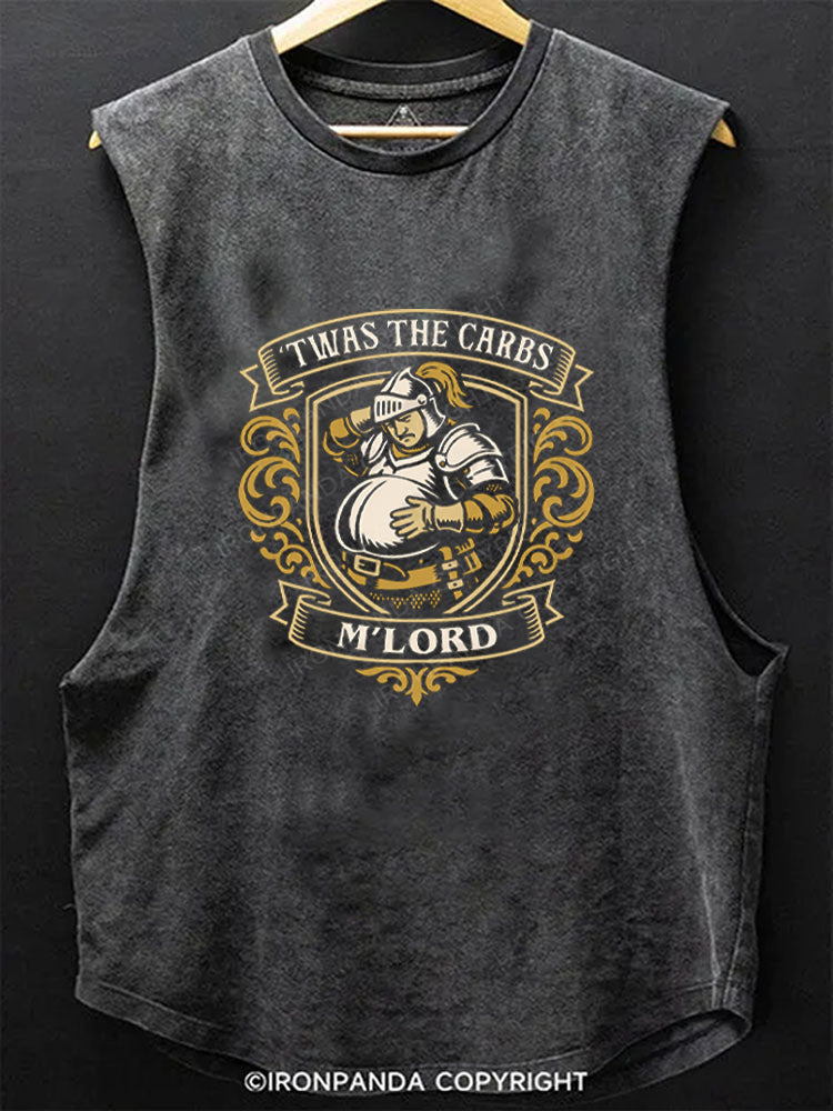 Twas the Carbs Mlord Scoop Bottom Cotton Tank