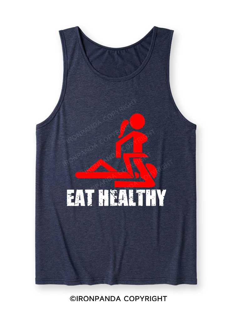 Eat healthy Ultra Soft Heather Tank