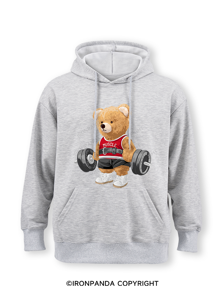 EXERCISE BEAR Classic Gym Hoodie