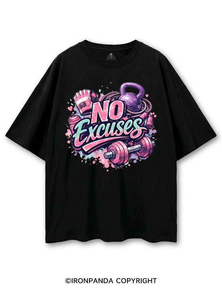 NO EXCUSES GYM ROUTINE COTTON PUMP COVER