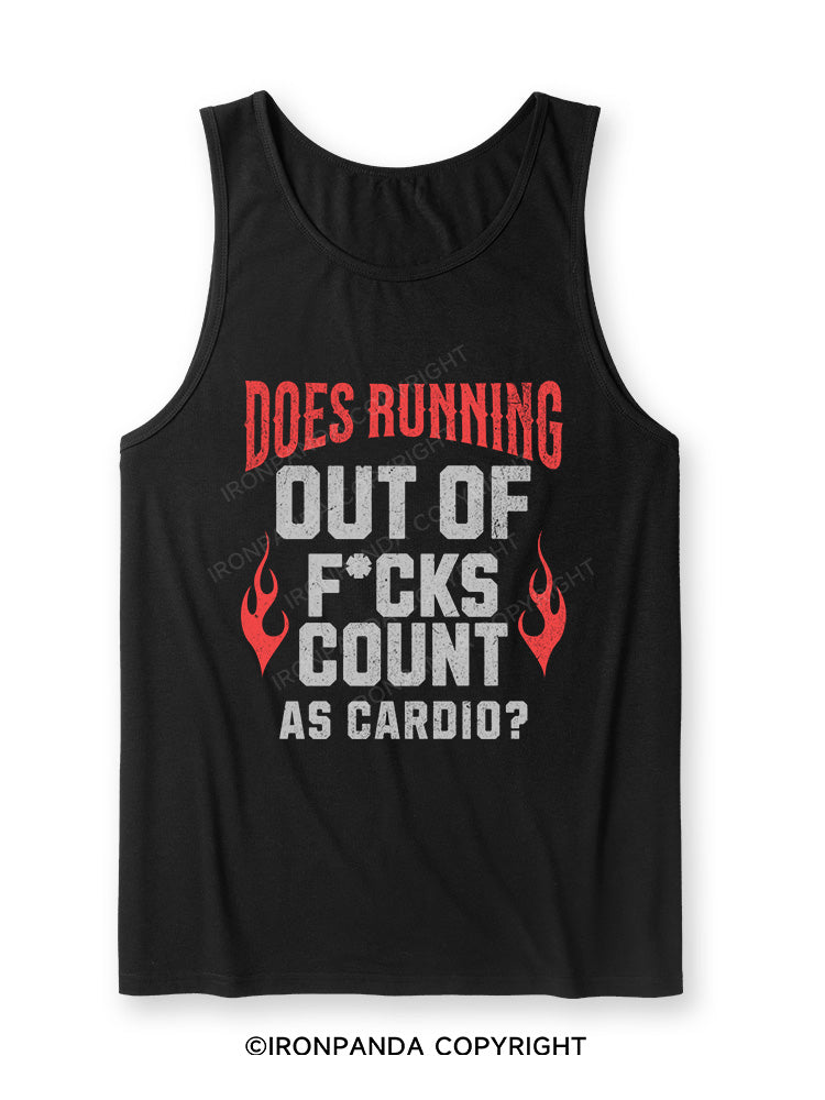 does running out f*ck count as cardio Tired Ultra Soft Heather Tank