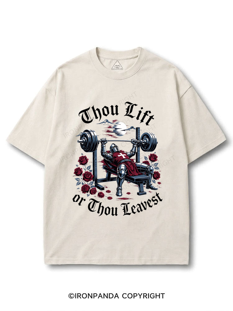 Thou Lift or Thou Leavest COTTON PUMP COVER