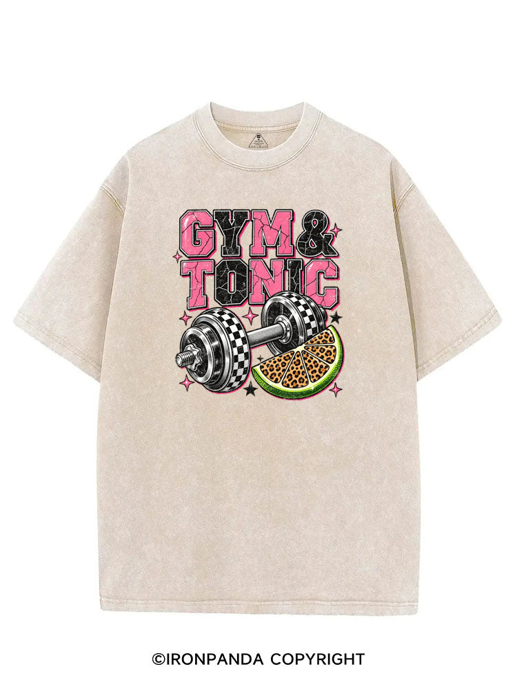 GYM & TONIC STAY STRONG STAY WILD VINTAGE GYM SHIRT